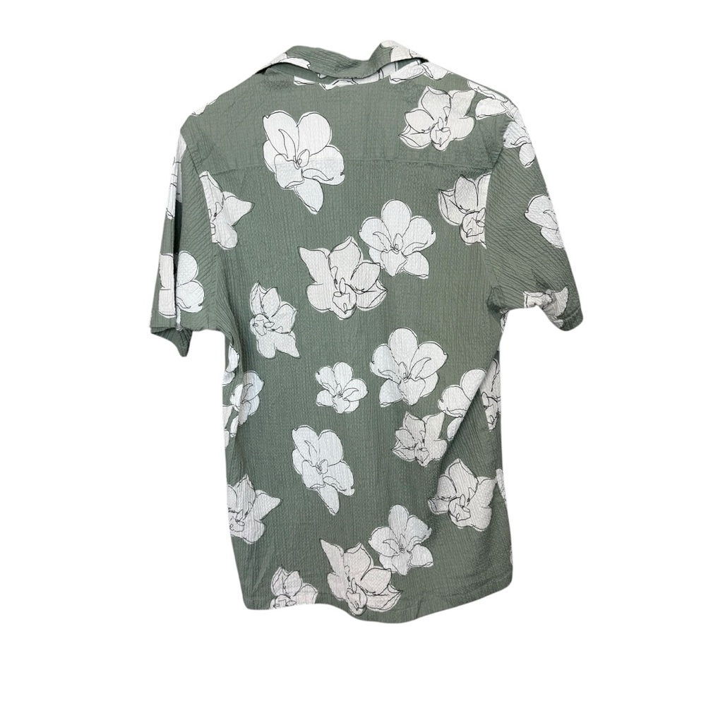 Ted Baker‎ Green Floral Men's Shirt - Picture 8 of 8